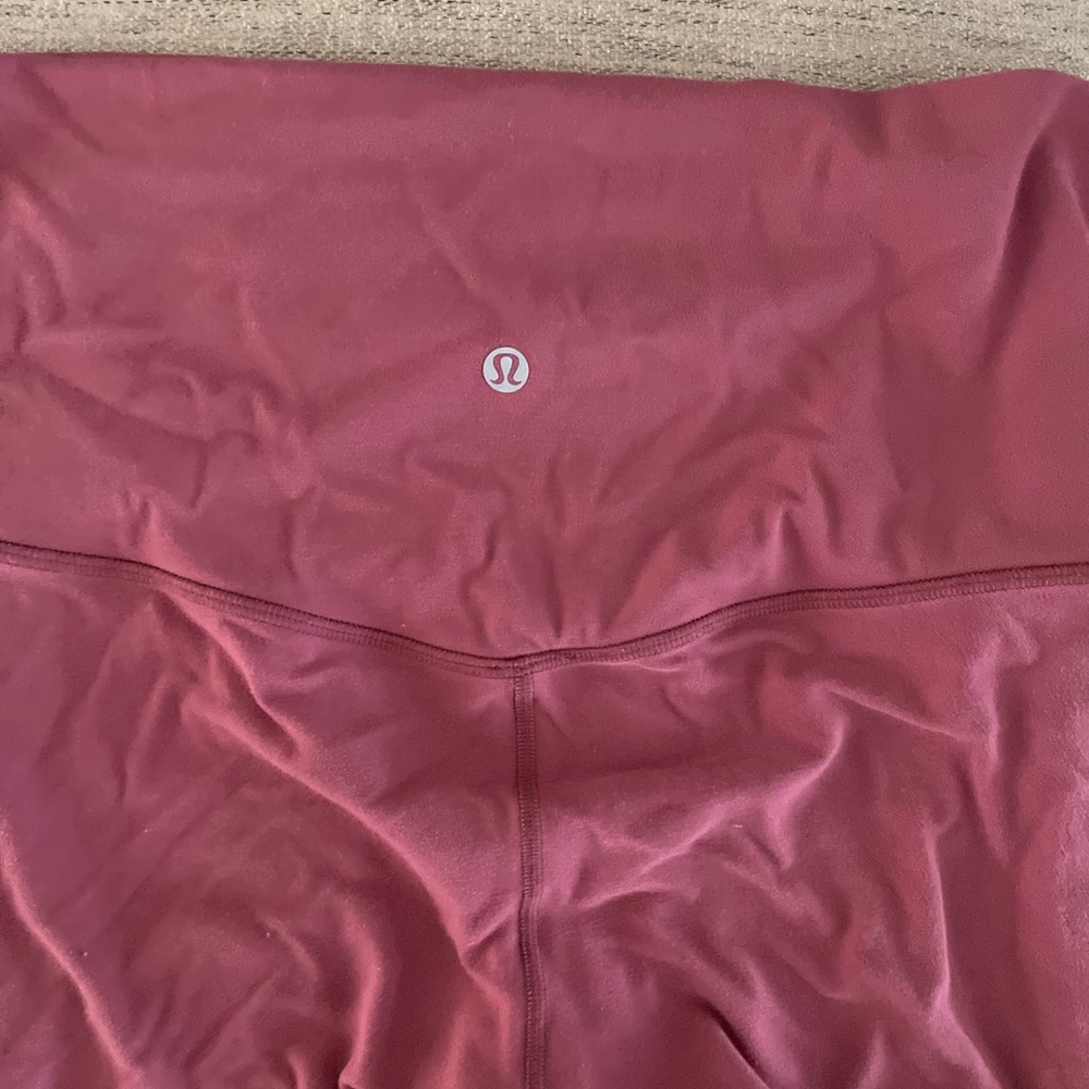 lululemon yoga high rise align pant